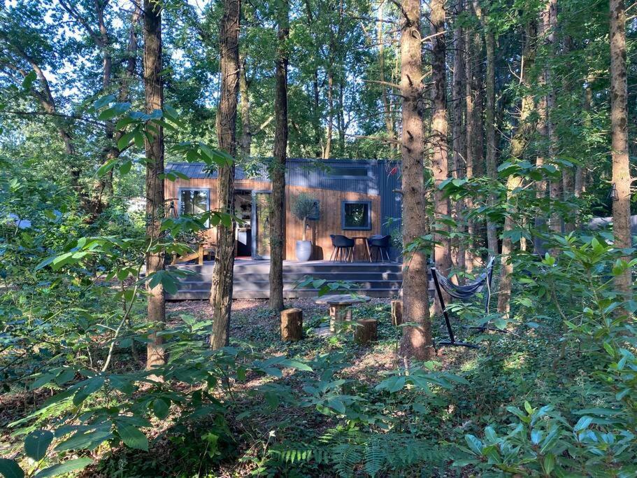 Tiny House Sur Terrain Boise A 10 Mn De La Mer Férel Exterior foto